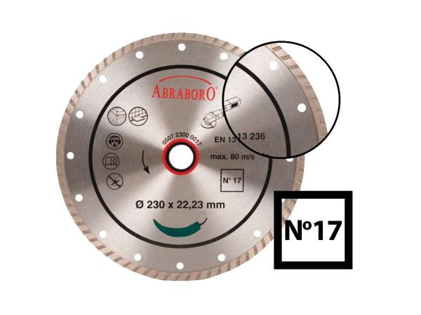 GYÉMÁNTTÁRCSA TURBO NO.17