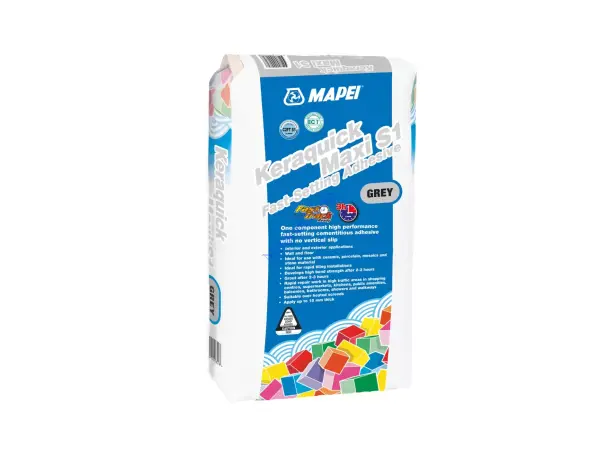 Mapei Keraquick Maxi S1 Fehér – Alakváltozásra képes, gyorskötésű ragasztó Mapei Keraquick Maxi S1 Fehér – Alakváltozásra képes, gyorskötésű ragasztó