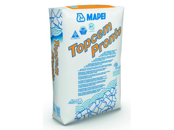 Mapei Topcem Pronto - Előkevert habarcs gyorsszáradású esztrichekhez Mapei Topcem Pronto - Előkevert habarcs gyorsszáradású esztrichekhez