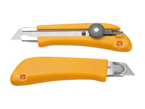 Olfa BN-L 18 mm-es standard kés – Csavaros rögzítésű, ergonomikus vágószerszám Olfa BN-L 18 mm-es standard kés – Csavaros rögzítésű, ergonomikus vágószerszám
